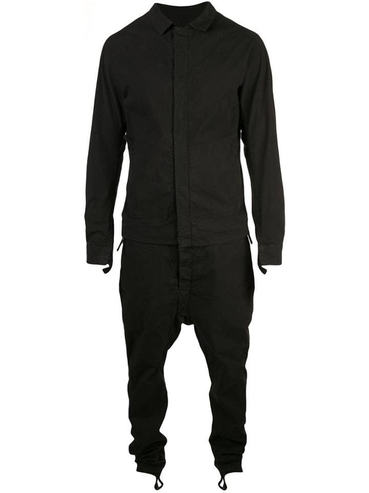 11 By Boris Bidjan Saberi Plain Shirt Jacket - Black