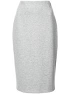 Sally Lapointe Pencil Skirt - Grey