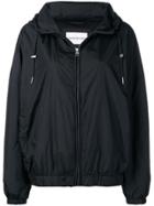 Calvin Klein Jeans Hooded Windbreaker Jacket - Black