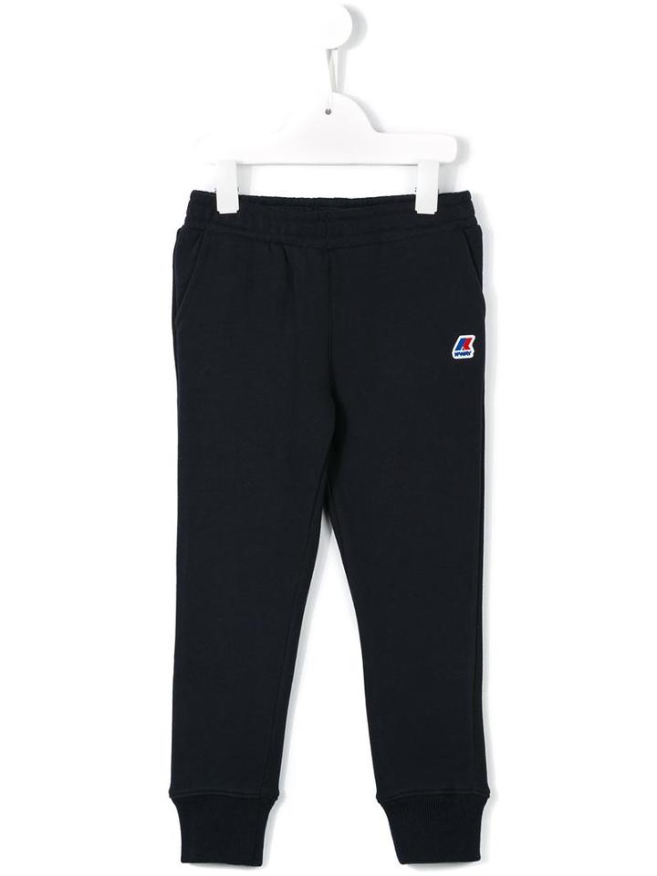 K Way Kids Classic Track Pants, Boy's, Size: 10 Yrs, Blue