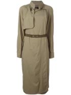 Isabel Marant 'dracen' Classic Raincoat, Women's, Size: 38, Nude/neutrals, Nylon