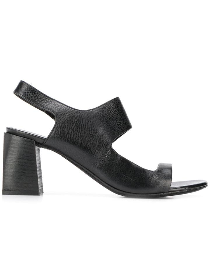 Marsèll High Block Sandals - Black