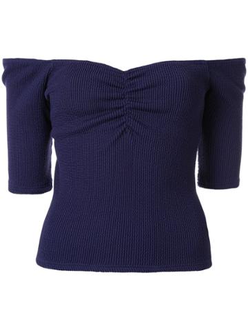 Muller Of Yoshiokubo Sahararibbed Top - Purple