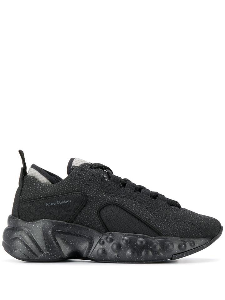 Acne Studios Rockaway Safety Sneakers - Black