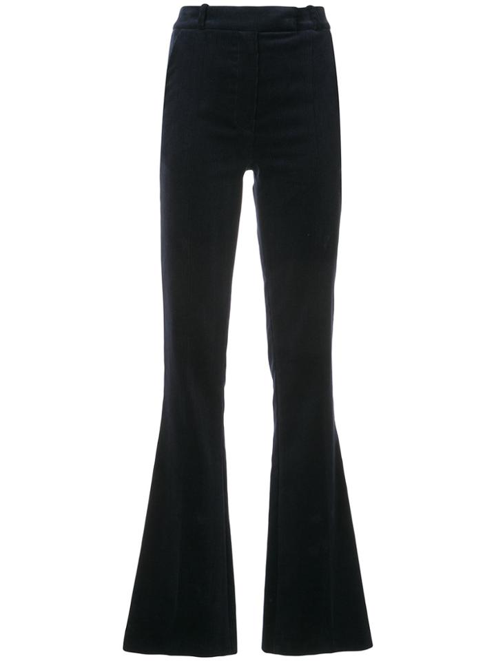 Martin Grant Flared Trousers - Blue