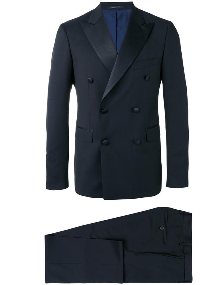 Dinner Formal Suit, Men's, Size: 48, Black, Virgin Wool/cupro