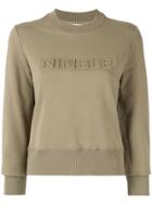 Nimble Activewear Logo Embossed Sweatshirt - Green