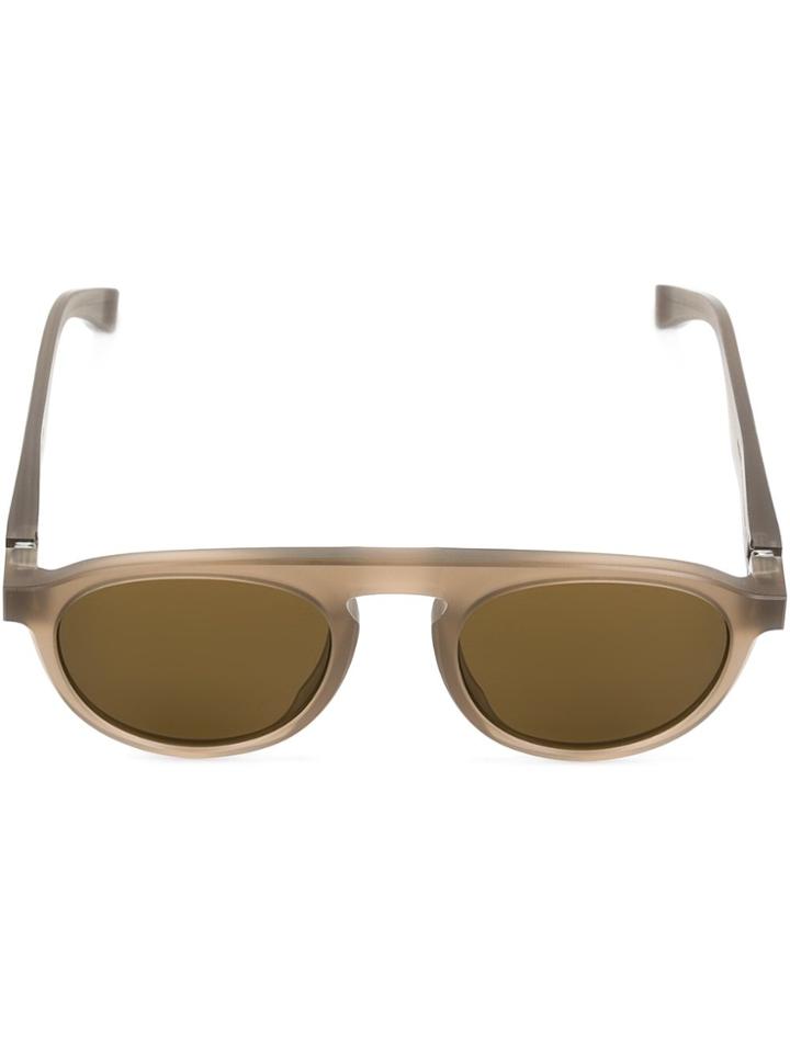 Mykita Mykita X Maison Margiela Round Sunglasses - Brown