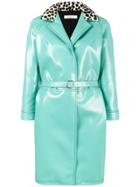Philosophy Di Lorenzo Serafini Dalmatian Print Calf Hair-trimmed Pvc