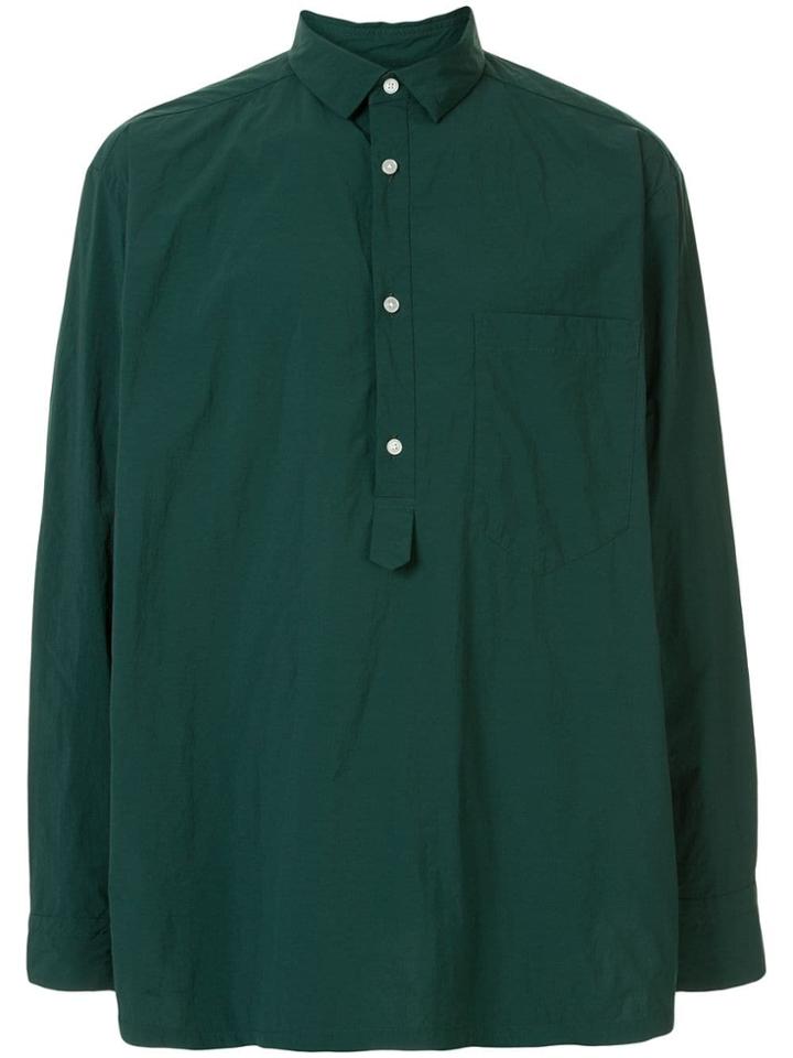 Kolor Long Sleeved Shirt - Green