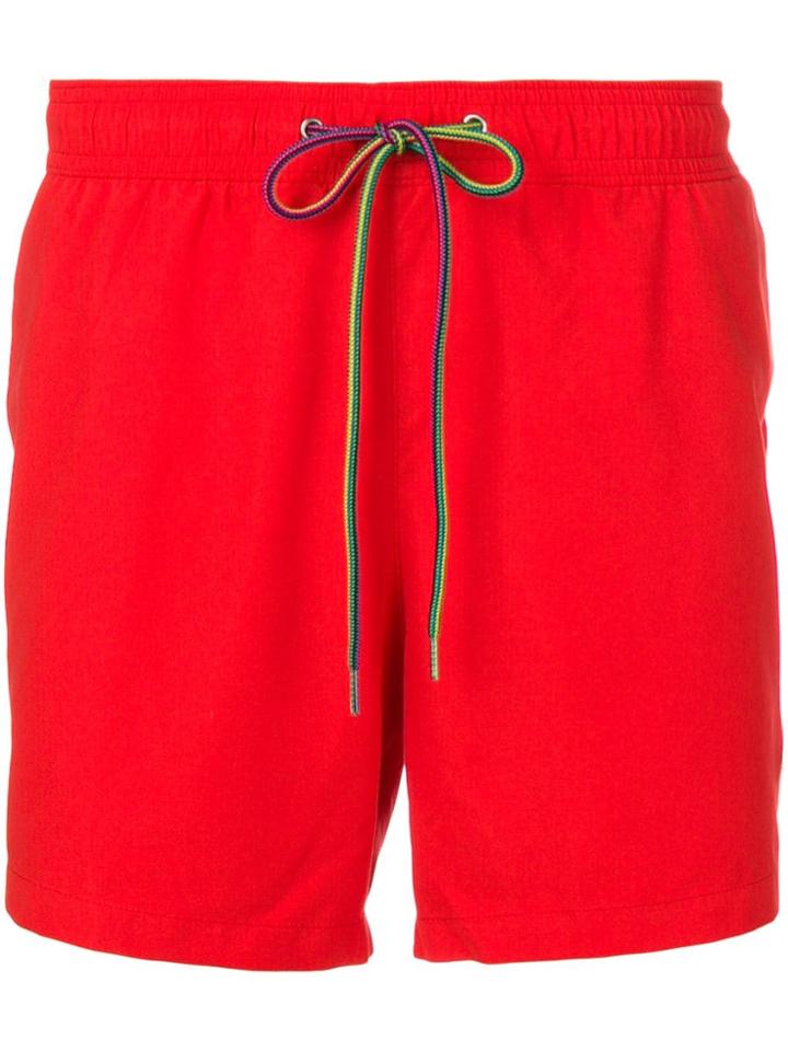 Paul Smith Swimming Shorts - Red