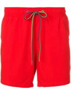 Paul Smith Swimming Shorts - Red