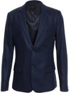 Ami Alexandre Mattiussi Wool Blazer - Navy