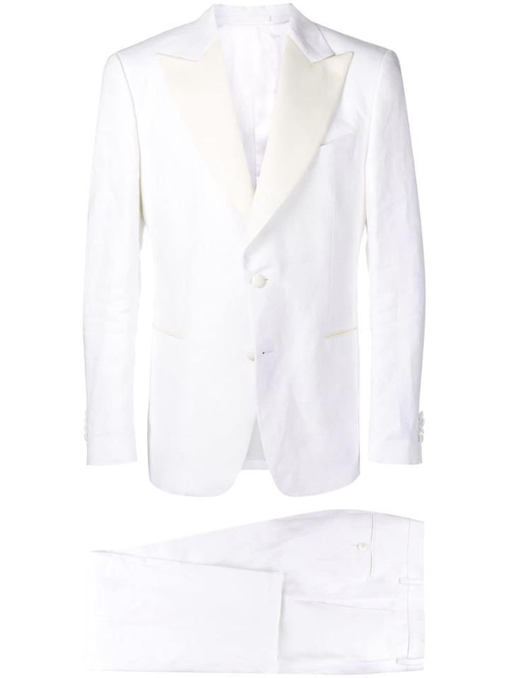 Dell'oglio Two-piece Suit Set - White