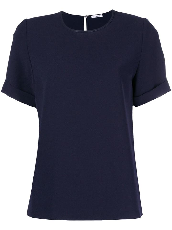 P.a.r.o.s.h. Round Neck T-shirt - Blue