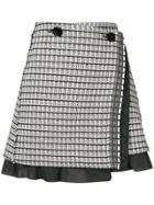 Dorothee Schumacher Tweed A-line Skirt - Black