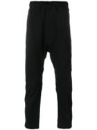 Lost & Found Rooms Over Drop-crotch Trousers - Black