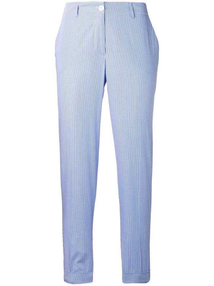 P.a.r.o.s.h. Cotory Cropped Trousers - Blue