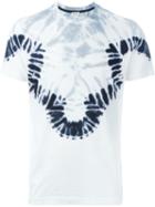 Diesel Tie-dye T-shirt, Men's, Size: Large, White, Cotton