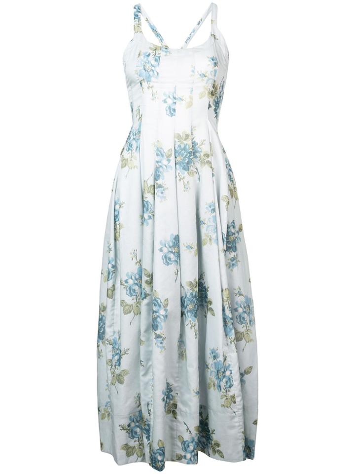 Brock Collection Midi Dress - Blue