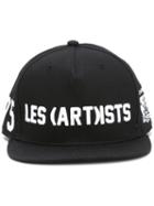 Les (art)ists Logo Cap, Men's, Black, Cotton