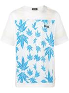 U.p.w.w. Leaf Print T-shirt - White