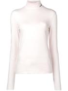 Calvin Klein 205w39nyc Roll Neck Top - Pink & Purple
