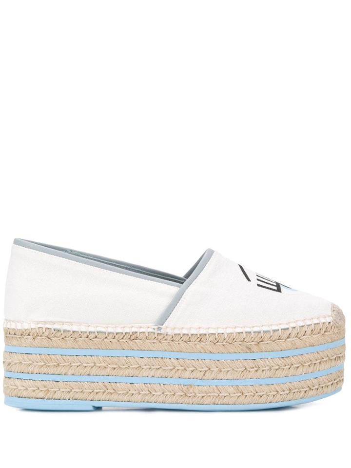 Chiara Ferragni Flirting Espadrilles - White
