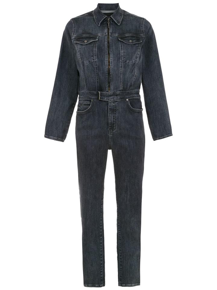 Tufi Duek Denim Jumpsuit - Black