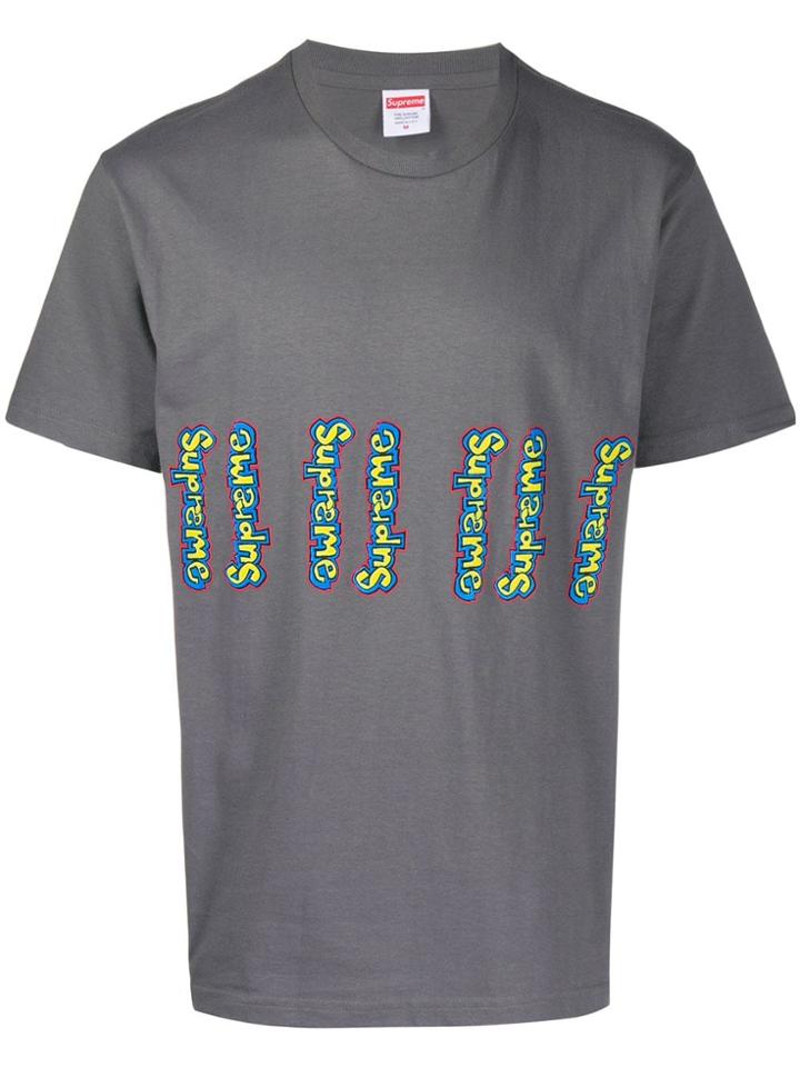 Supreme Gonz Logo T-shirt - Grey