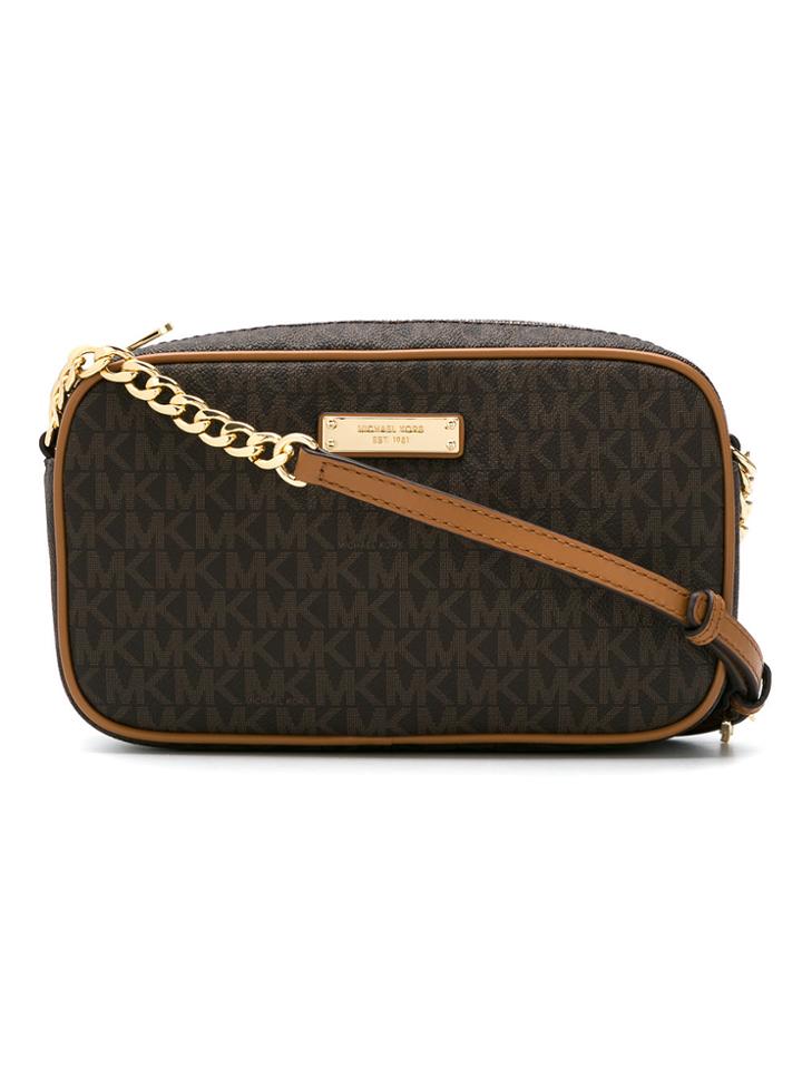 Michael Michael Kors Tt Md Ew Xbody - Brown
