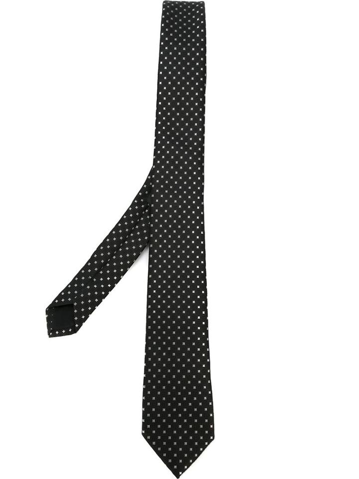 Z Zegna Square Pattern Tie