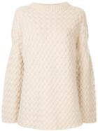 Mansur Gavriel Cashmere Braided Jumper - Neutrals