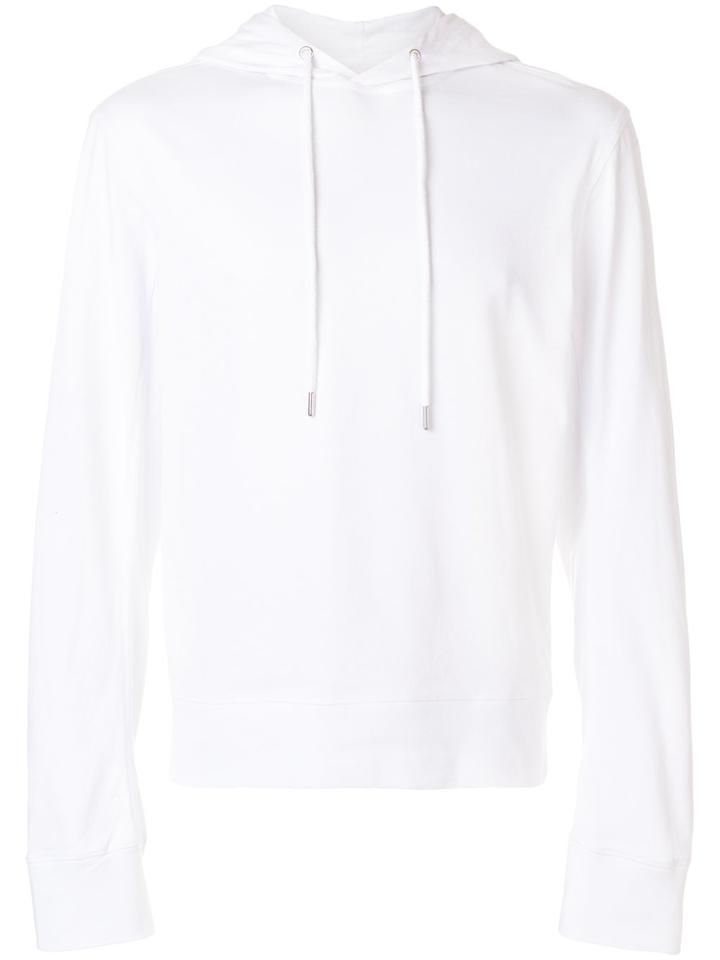 Helmut Lang Classic Hooded Sweatshirt - White