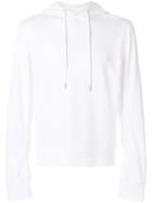 Helmut Lang Classic Hooded Sweatshirt - White