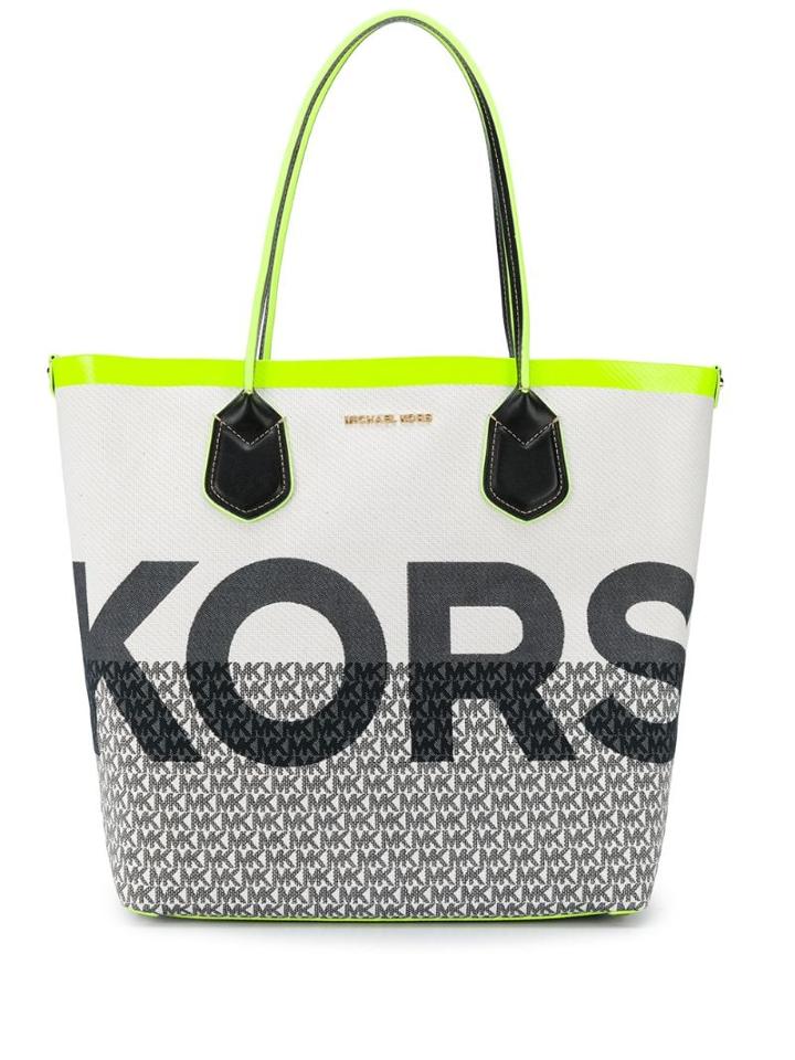 Michael Michael Kors Carolina Tote Bag - White