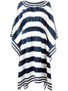 Dolce & Gabbana Striped Kaftan Dress - Blue