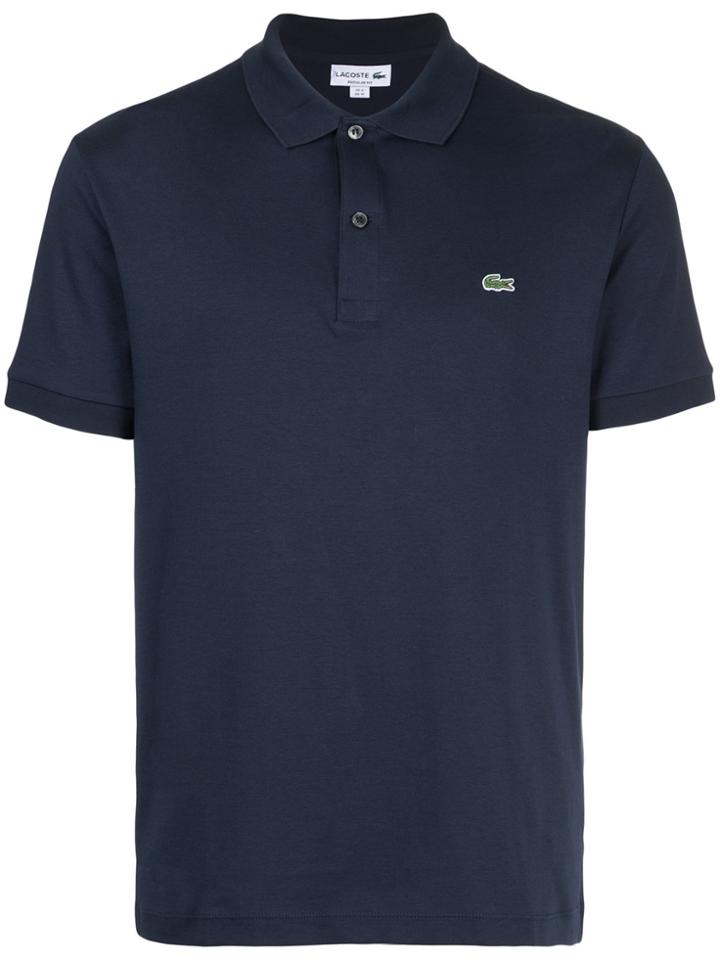 Lacoste Logo Patch Polo Shirt - Blue