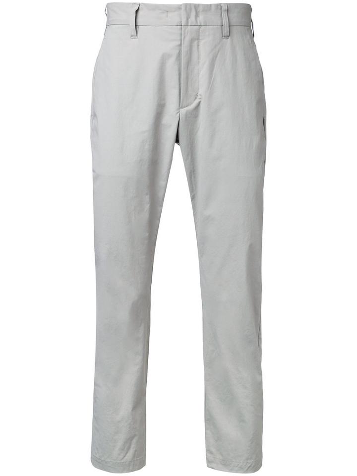 Attachment Skinny Trousers, Men's, Size: 1, Grey, Cotton/nylon/polyurethane