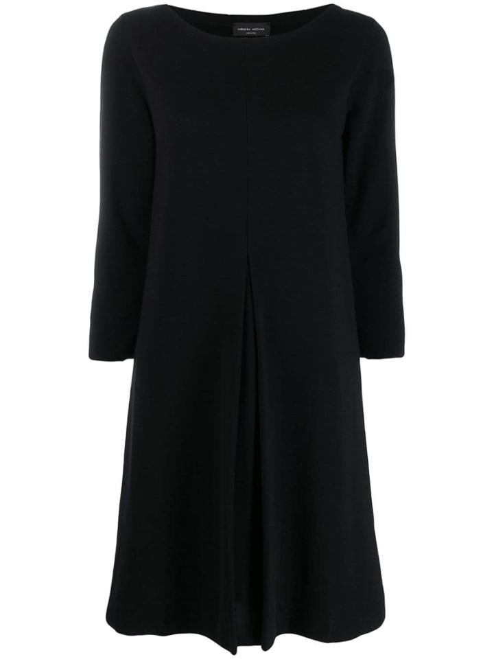 Roberto Collina Inverted Pleat Dress - Black