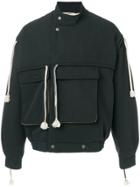 Maison Margiela Tassel Bomber Jacket - Black