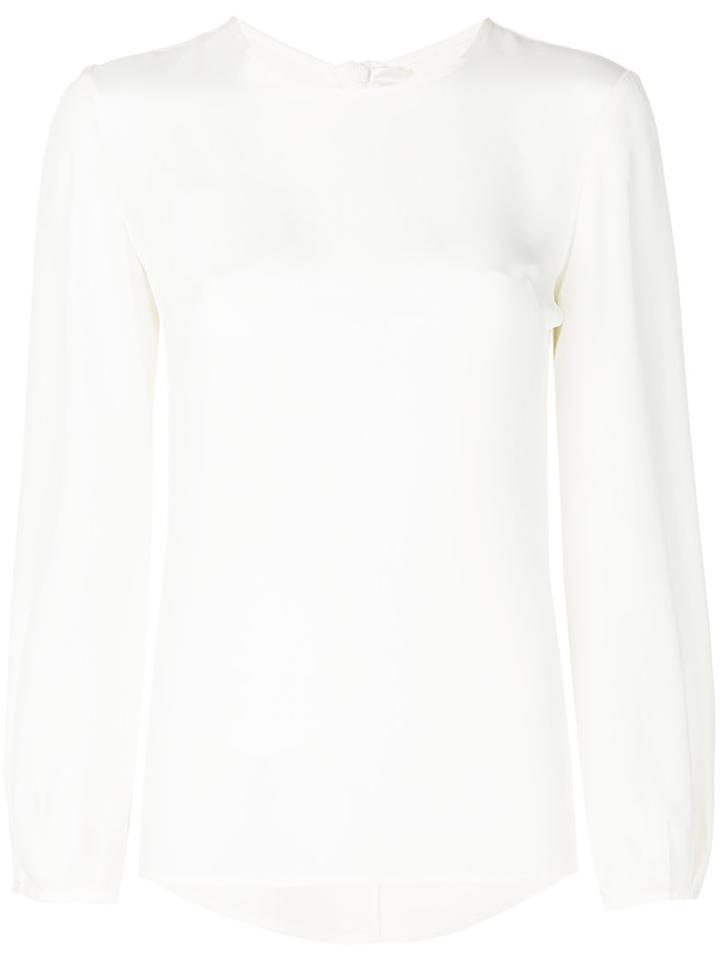 Goat - Elspeth Blouse - Women - Silk - 14, White, Silk