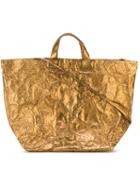 Zilla Shopper Tote, Women's, Grey, Leather