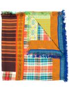 Pierre-louis Mascia Print Mix Scarf - Red