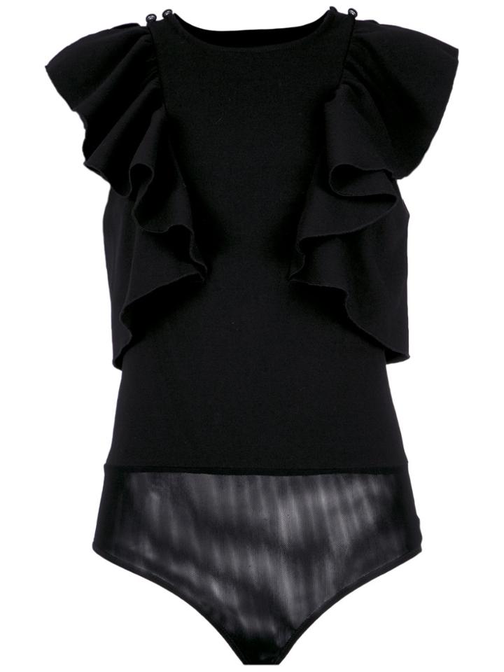 Nk Ruffled Body - Black