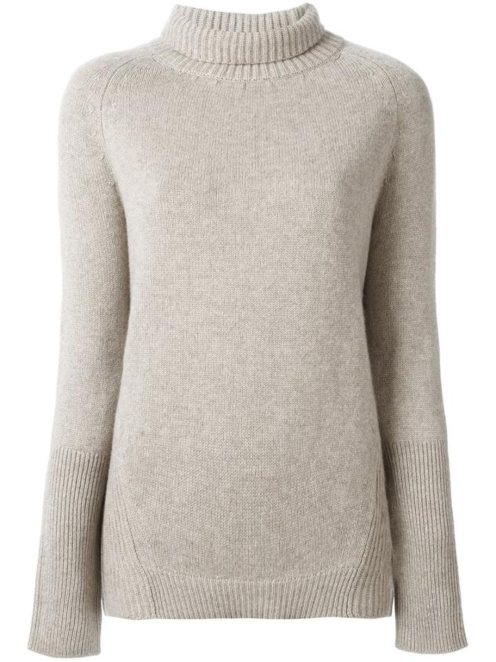 Etro Ribbed Detail Pullover, Women's, Size: 42, Nude/neutrals, Viscose/cashmere/wool