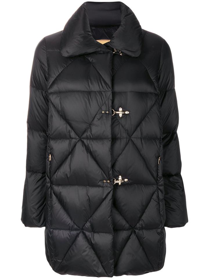 Fay Zipped Padded Jacket - Black