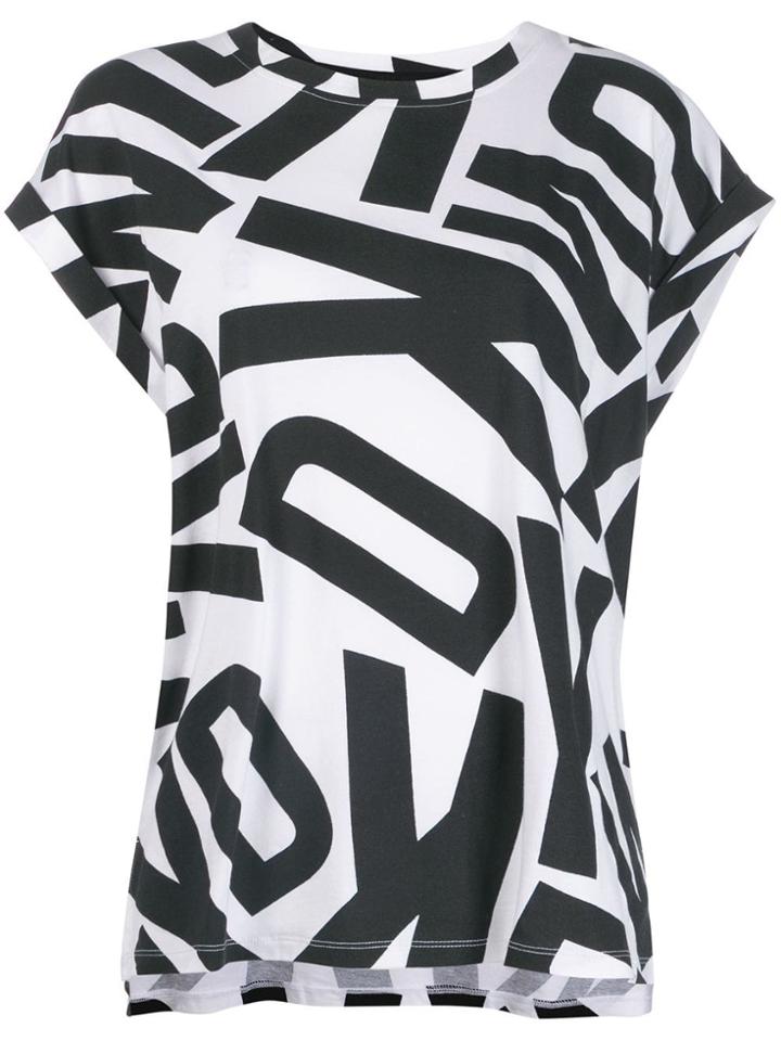 Dkny Printed T-shirt - White