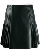 Ermanno Scervino Panelled Pleated Skirt - Black