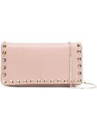 Valentino 'rockstud' Crossbody Bag, Women's, Nude/neutrals, Calf Leather/metal (other)